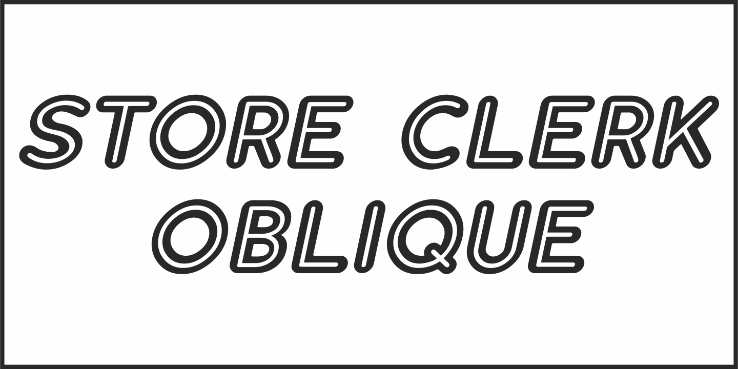 Store Clerk JNL